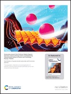 Dalton Transactions outside back cover for vol 53, issue 14.