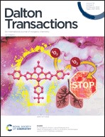 Dalton Transactions outside front cover for vol 53, issue 6.