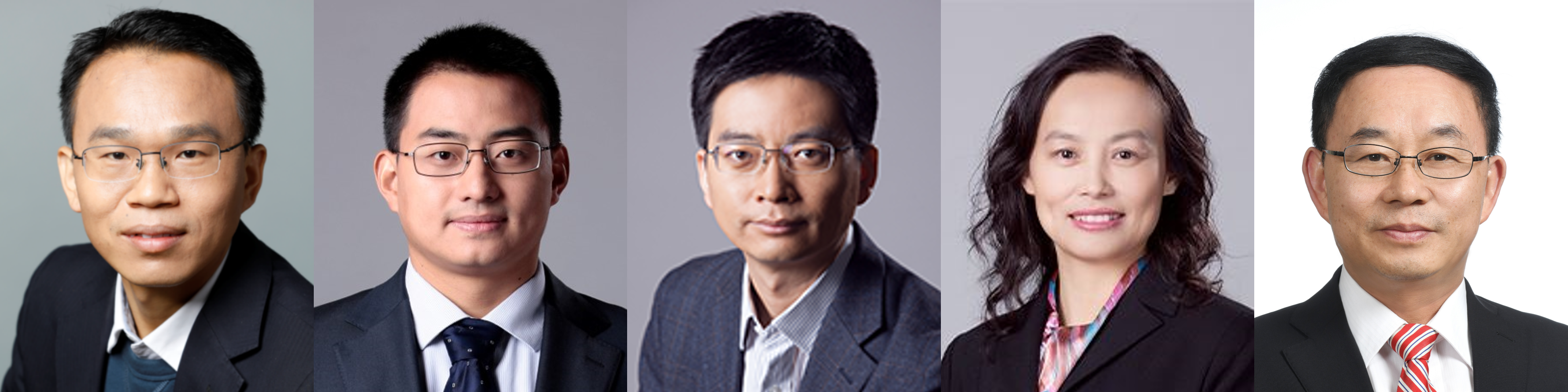 Photos of Xinfeng Liu, Qing Dai, Zhixiang Wei, Chunying Chen and Yuliang Zhao.