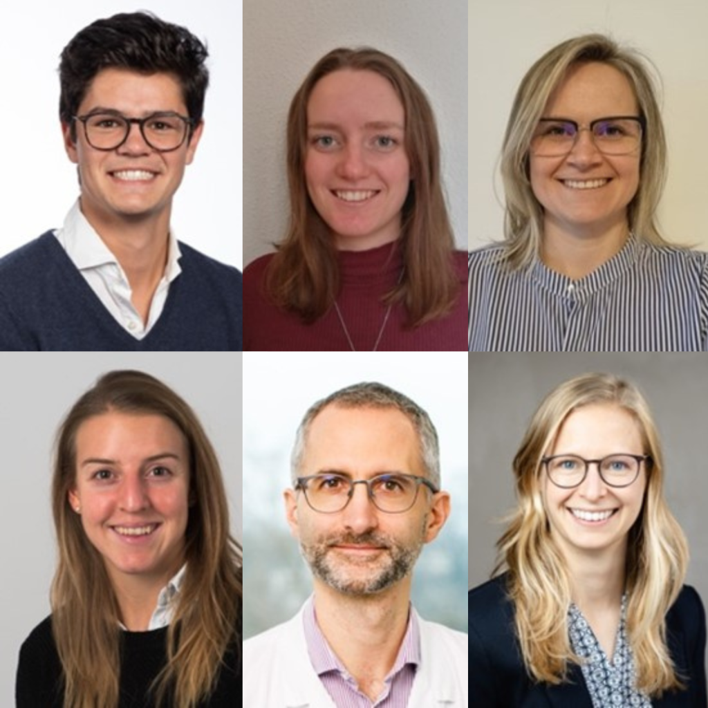 Grégoire Bastide, Anna Remund, Dina N. Oosthuizen, Nina Derron, Philipp Gerber and Ines Weber